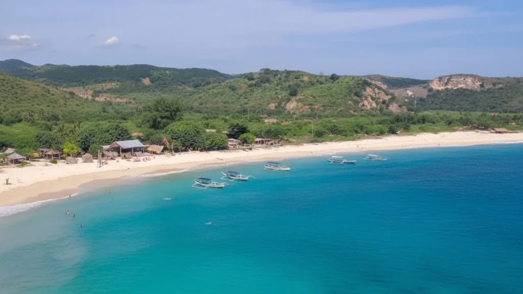 pantai terkenal di lombok