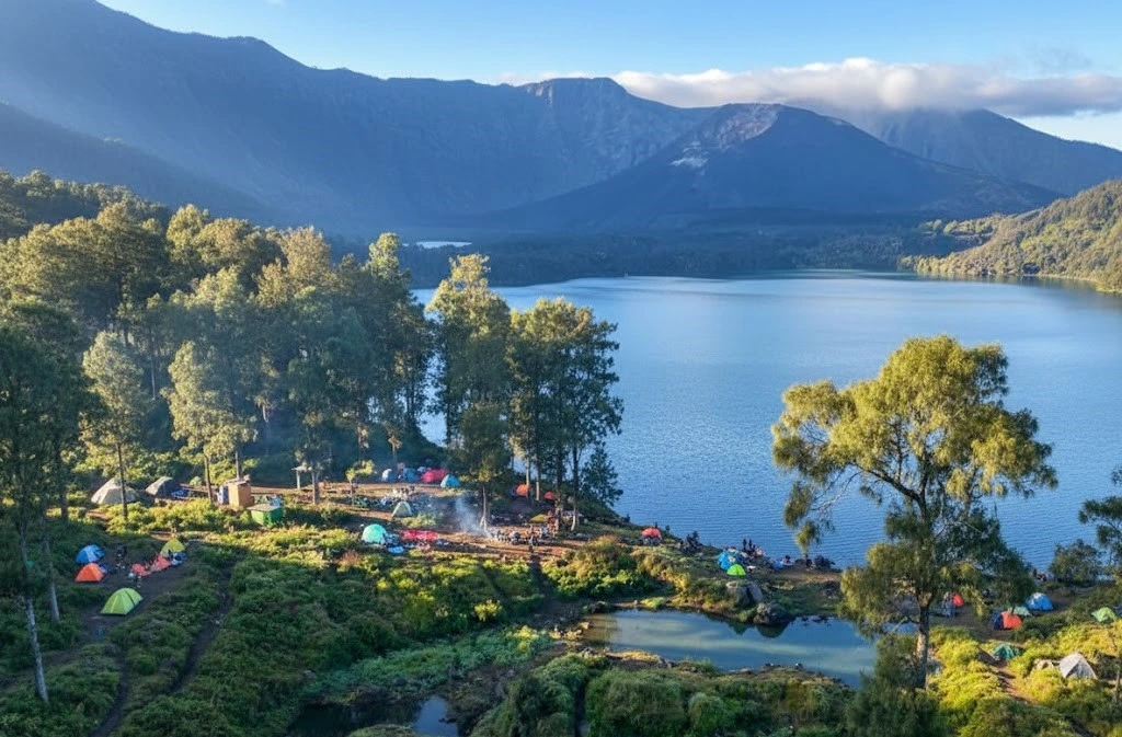 tempat camping di lombok