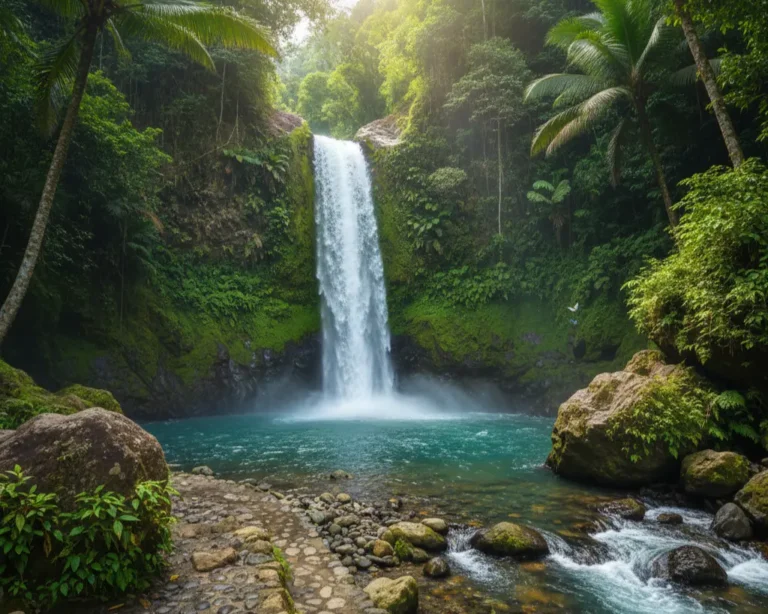 tempat wisata air terjun di lombok