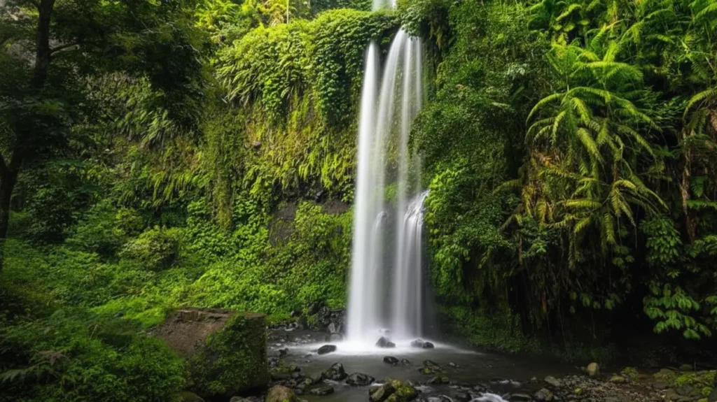 tempat wisata air terjun di lombok