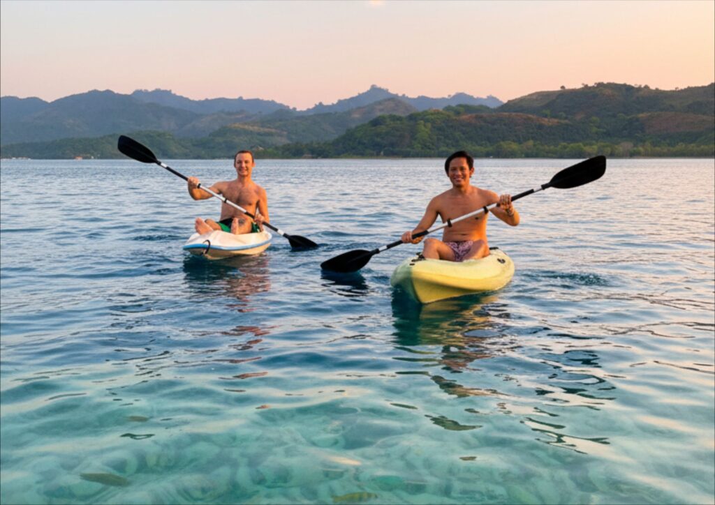 kayaking Gili Asahan