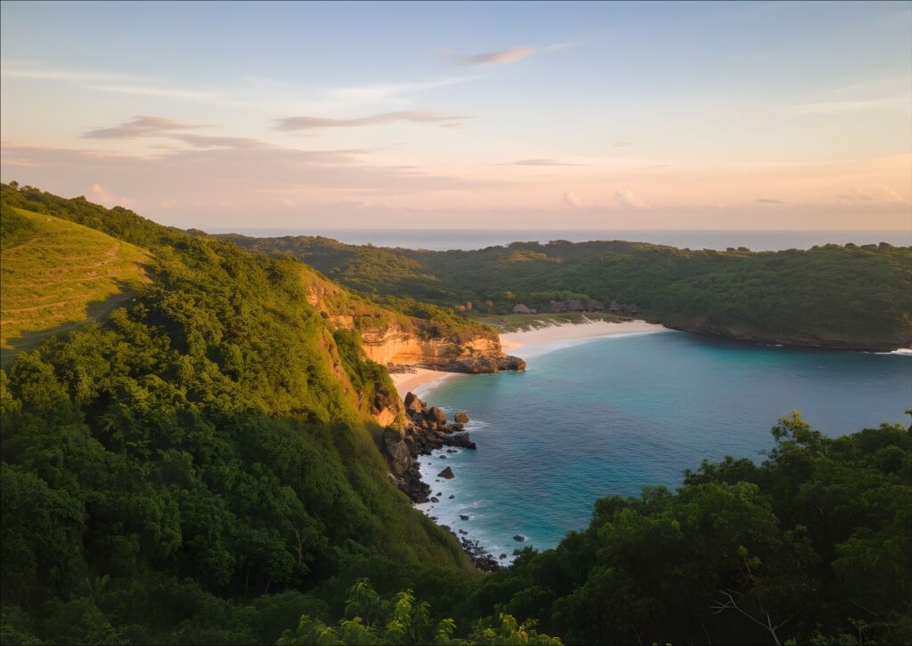 Pantai Tanjung Bloam view