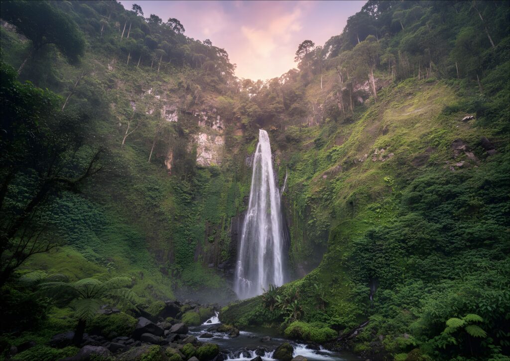 air terjun tiu sekeper tempat wisata di lombok yang jarang dikunjungi