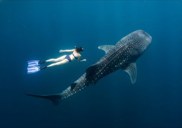 hiu paus teluk saleh sumbawa 1