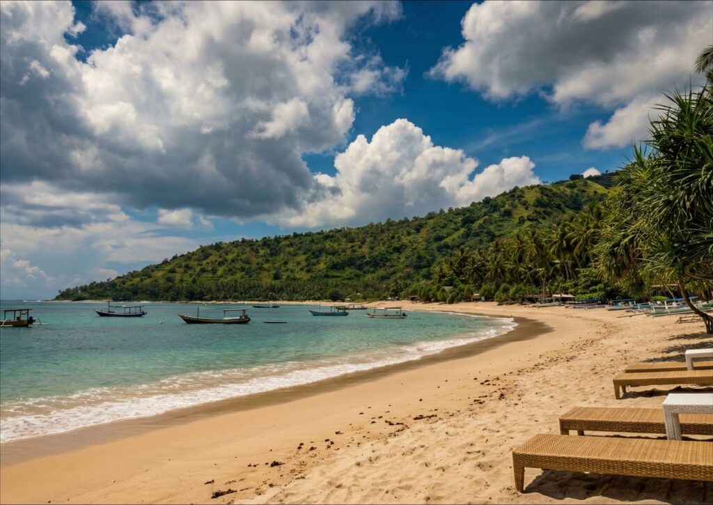 santai di pantai pandanan