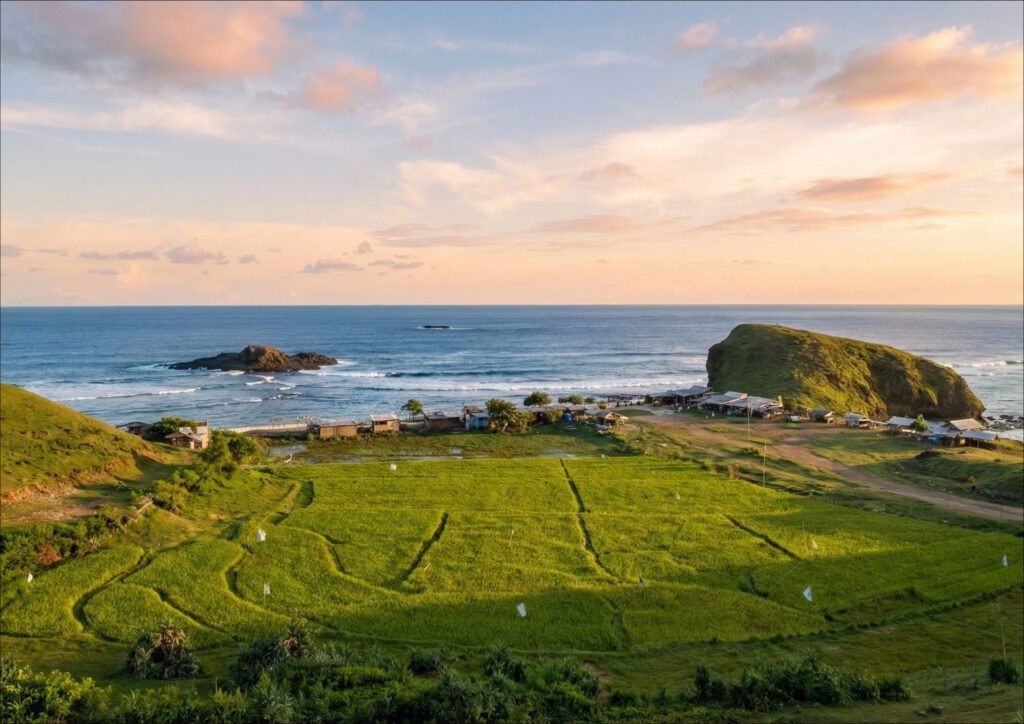 pantai seger kuta lombok