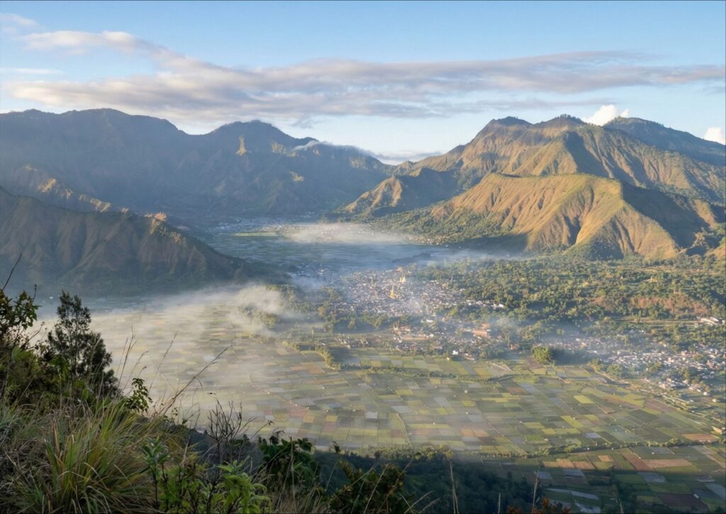 wisata bukit pergasingan sembalun