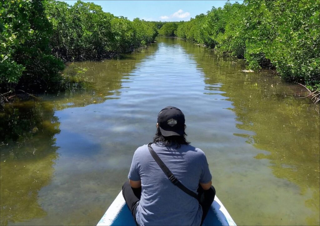 Menyusuri sungai Gili Petagan
