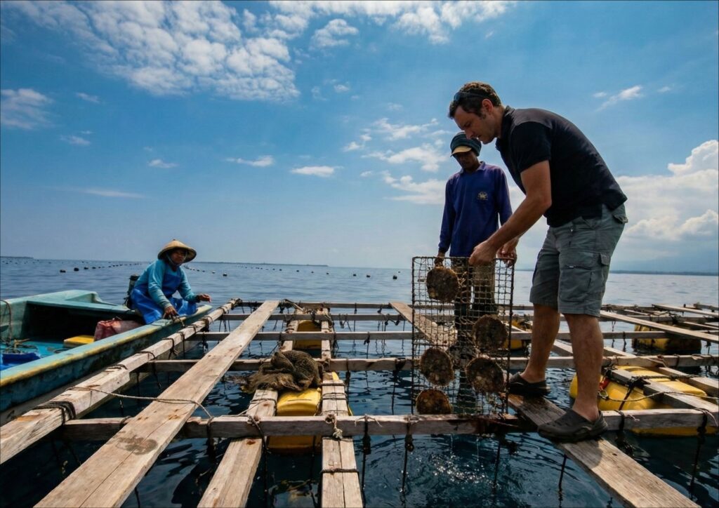 budidaya mutiara khas lombok