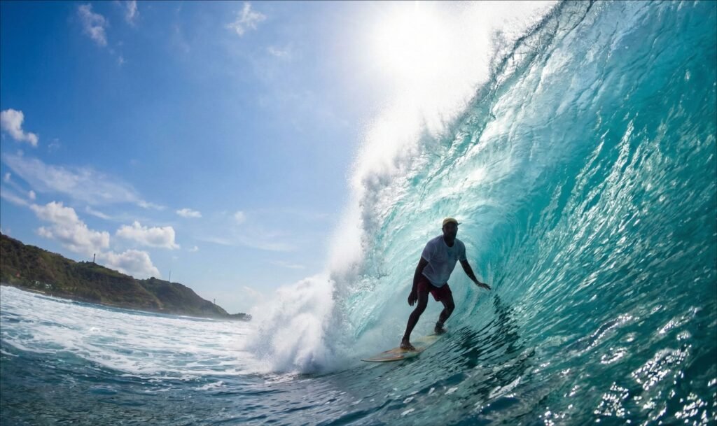 surfing di desert point lombok