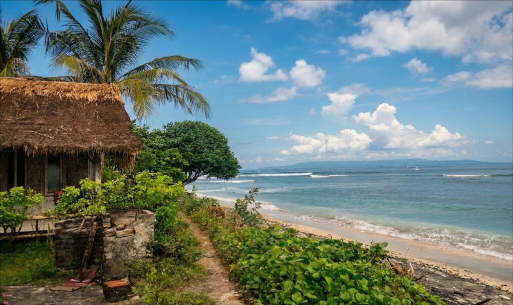 villa di desert point lombok